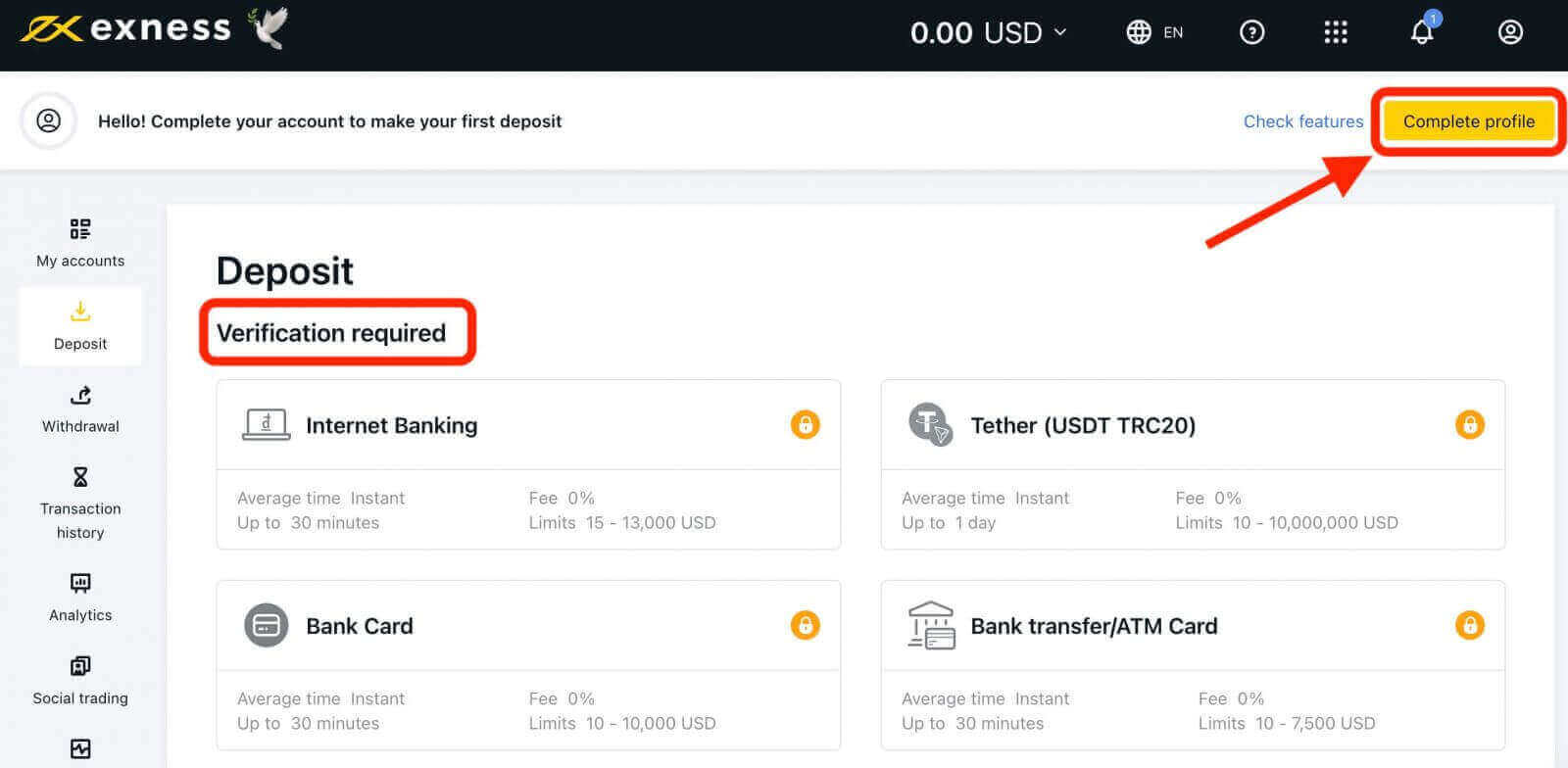 Cara Mendaftar dan memulai Perdagangan dengan Akun Demo di Exness Cara Mendaftar dan memulai Perdagangan dengan Akun Demo di Exness