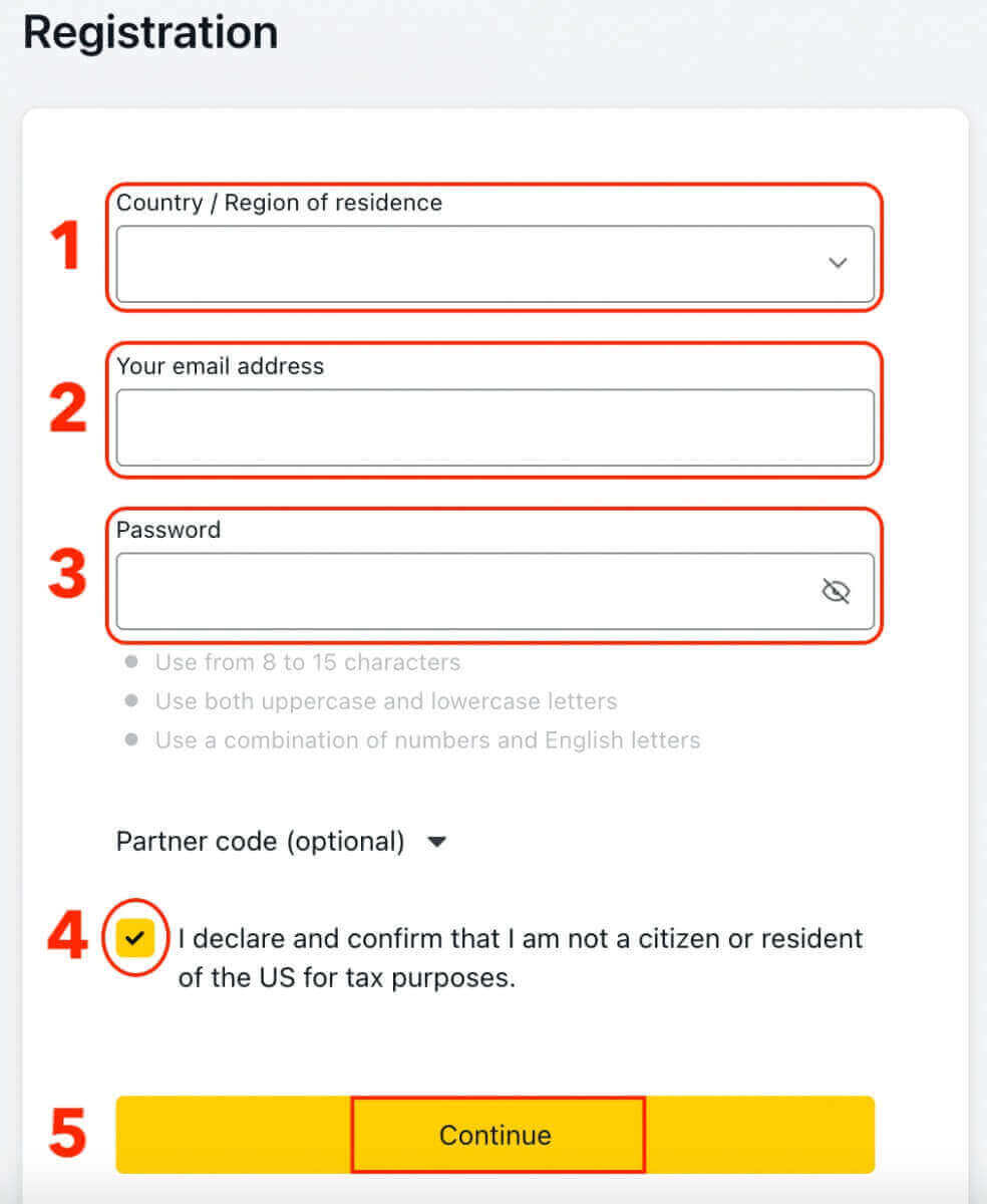 Come registrarsi e prelevare su Exness