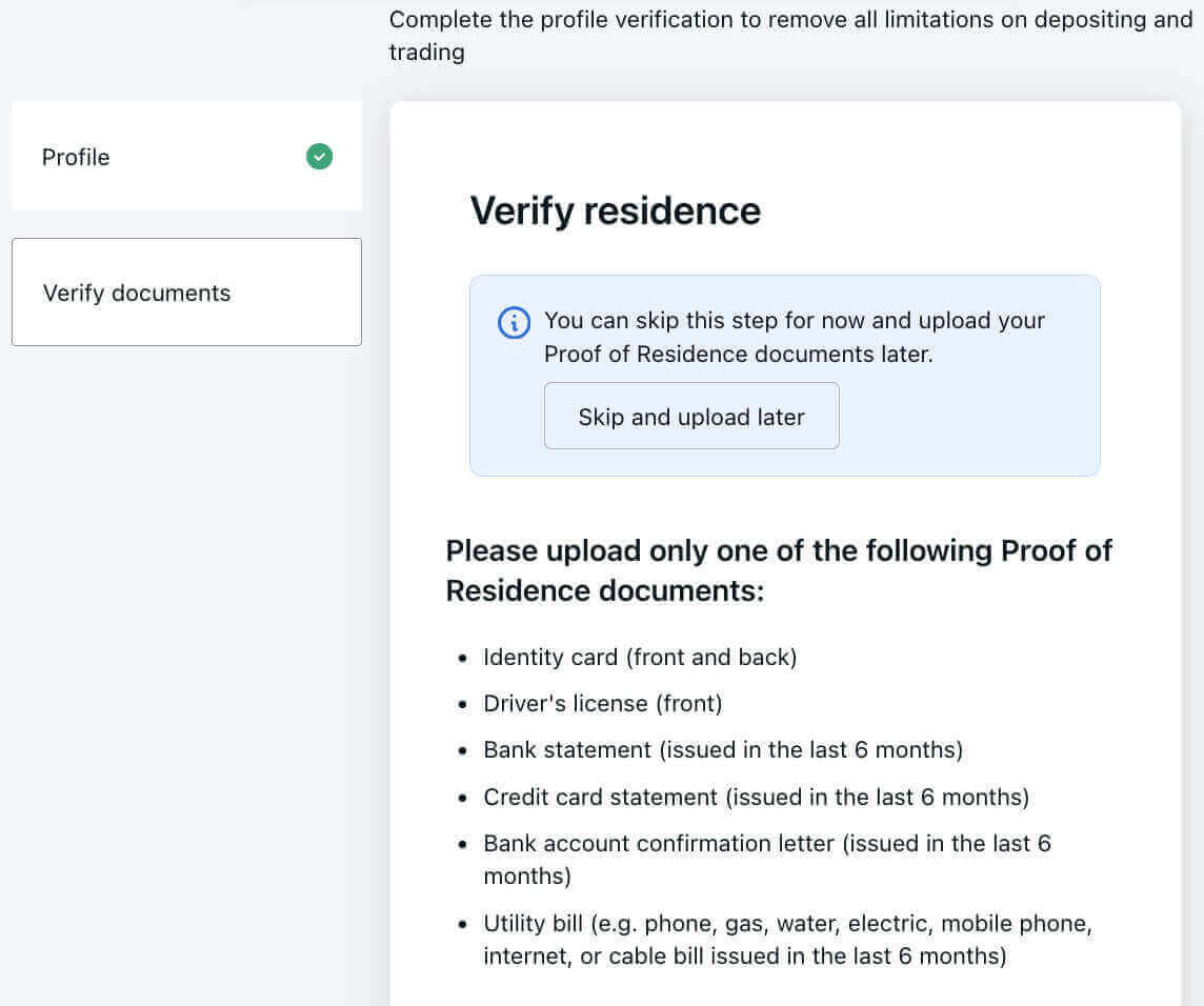 Com verificar el compte a Exness Com verificar el compte a Exness